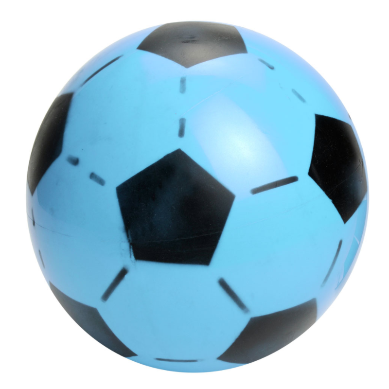 Plastik Fodbold Til Børn Ø 20 cm Blå : Pumpes - Nej tak det gør jeg selv: 0,-