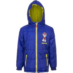 Paw Patrol Vinterjakke 100% Polyester Med Logo På Brystet : Alder - 4 år / 104 cm, Farve - Blå/Gul