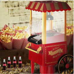 Popcornmaskine til Hjemmebrug Retro