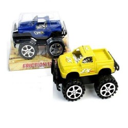 Stor Friktion Jeep 12 cm : Farve - Gul