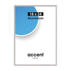 24x30 cm Nielsen Fotoramme Accent i Aluminium - Mat Silver