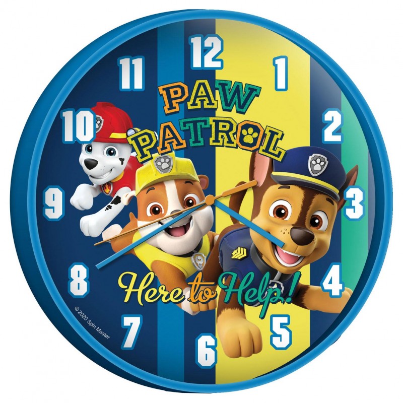 Paw Patrol Vægur Til Børneværelset