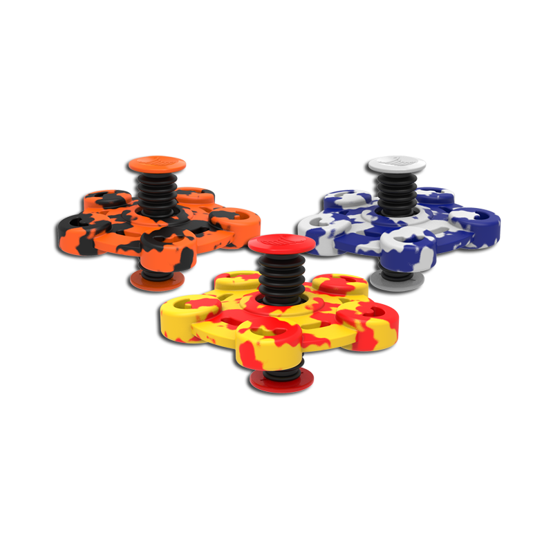 Flip Spinners i Camouflage Farver : Farve - Orange