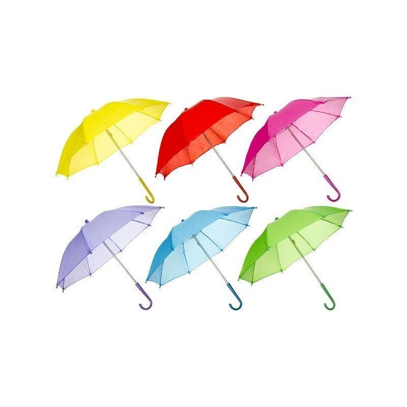 Paraply Til Børn Ø 50 cm Flere Farver : Farve - Grøn